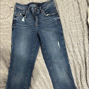 Simply Vera Vera Wang Blue Skinny Jeans